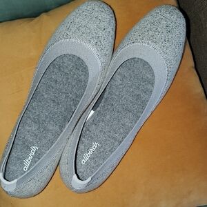 Allbirds Gray Merino Wool Flats Slip-On Loafers